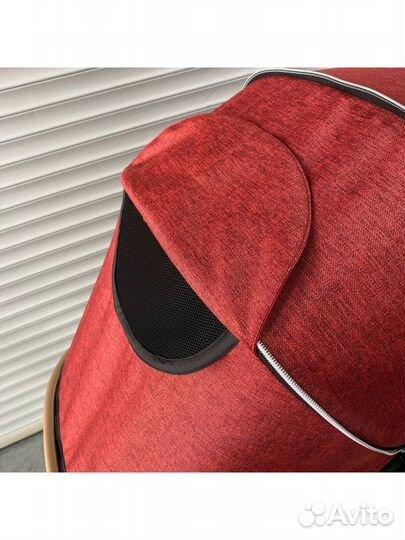 Коляска-трансформер sweet kids 608 2в1 бордовый