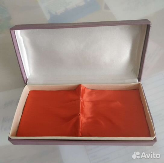 Коробка из под чайных мельхиоровых ложек