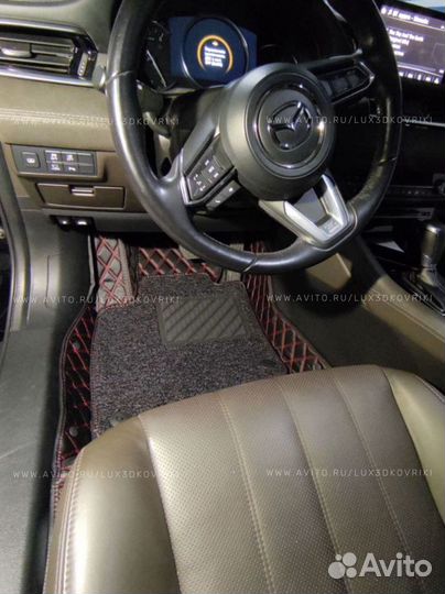 3D коврики из экокожи для Mazda 6 Мазда 6