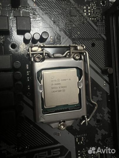 I5-9600k + Asus Tuf b360- plus gaming