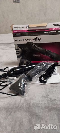 Фен щетка rowenta