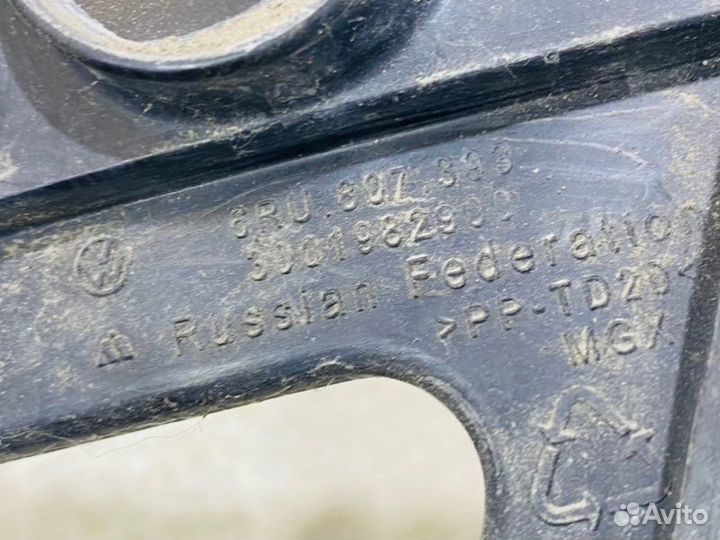 Кронштейн бампера задний левый Volkswagen Polo Sed