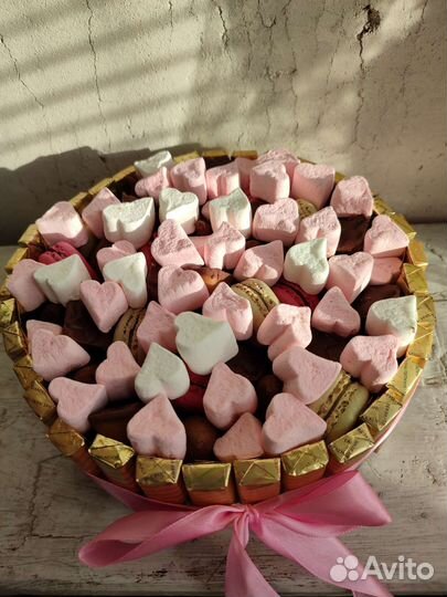 Съедобные букеты. Букет из конфет. Подарки 8 марта