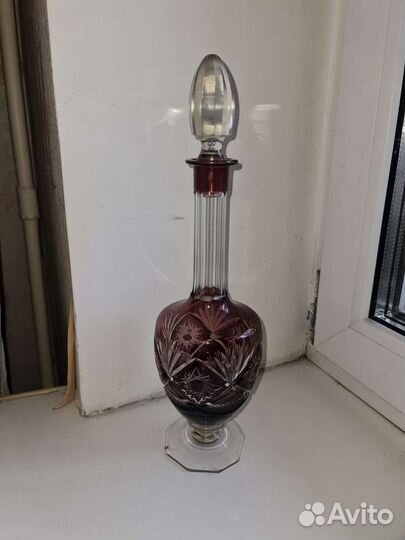 Графин хрустальный СССР