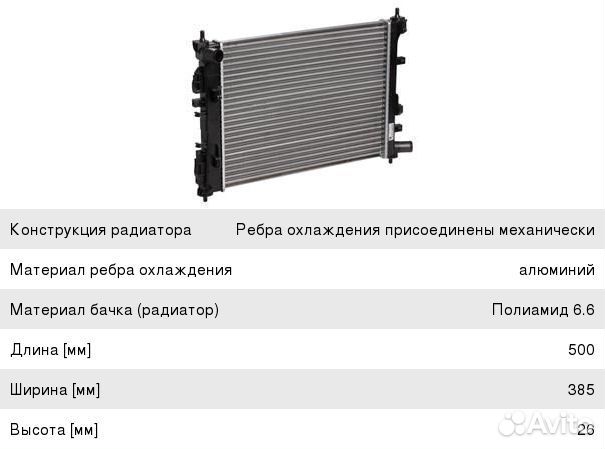Радиатор охлаждения