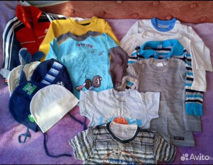 2 пакета вещей на мальчика 1-1,5 года