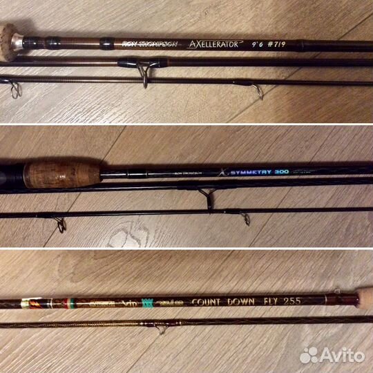 Нахлыстовые спиннинги, удилища от