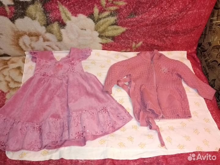 Детские вещи пакетом бесплатно для девочки 92. 98