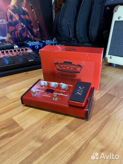 Новый бас процессор Vox Japan