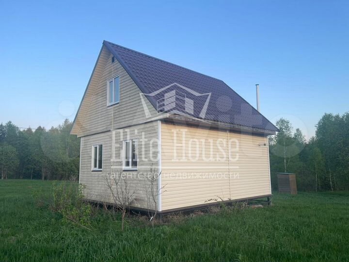 Дом 62 м² на участке 10 сот.