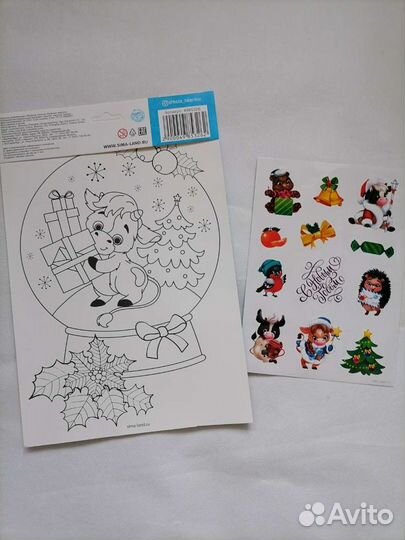 Пазлы, липучки, ёлочка