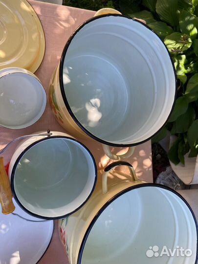 Посуда эмалированная СССР