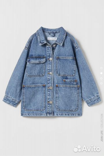Куртка джинсовая для девочки
