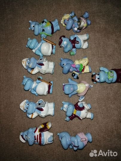 Коллекция Киндер сюрприз бегимоты