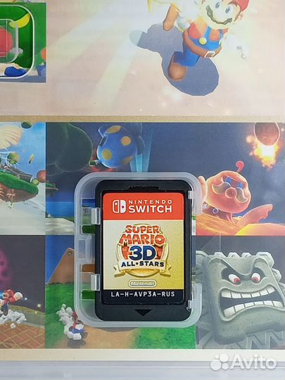 Игра для Switch Super Mario 3D All-Stars б/у