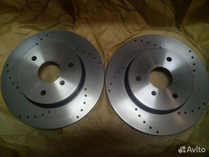 Перфорированные тормозные диски Smart, комплект