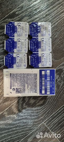 Линзы acuvue oasys