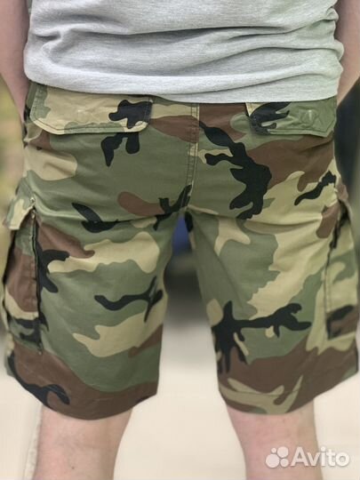Шорты Карго Мужские Catch Wave Камуфляж С29