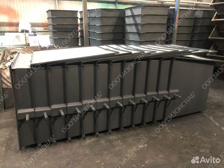 Евроконтейнер мусорный 1,1 м3 Арт 5865