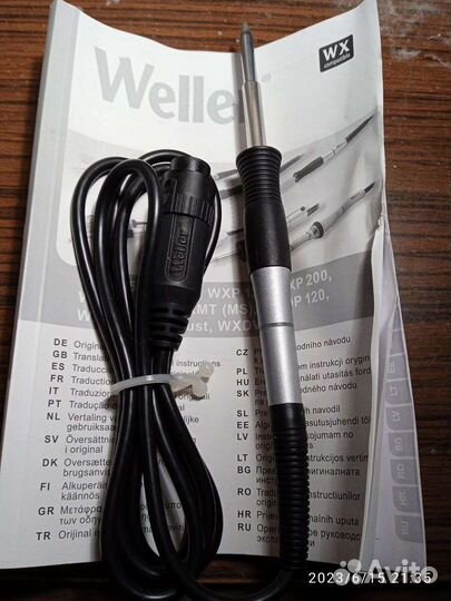 Термопинцет Weller. Паяльник WXP 120