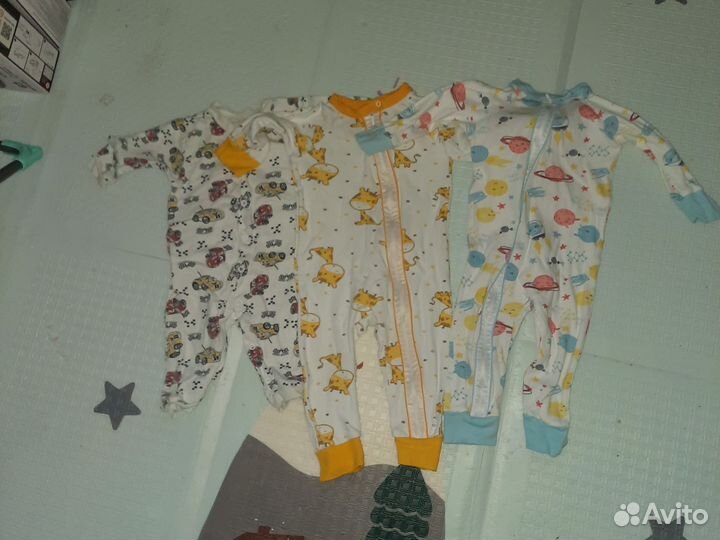 Детская одежда пакетом 68 74 (37 предметов)