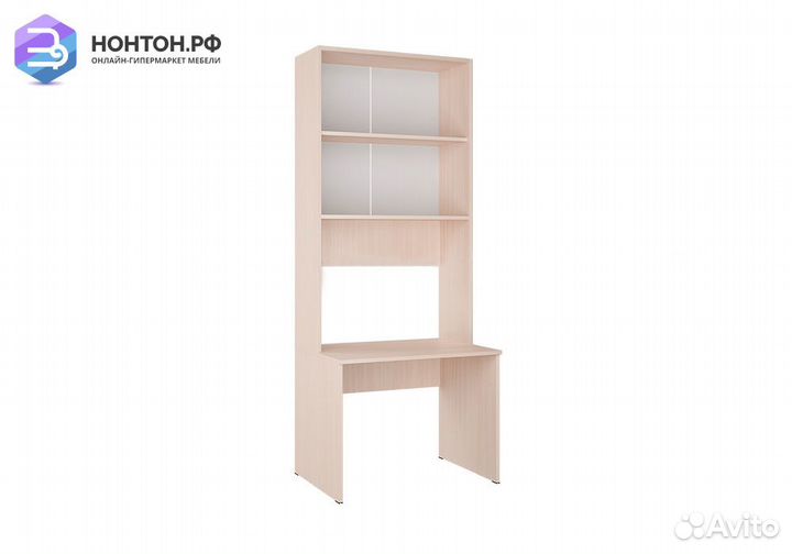 Стол с надстройкой Юниор-3 Мульт розовый металлик