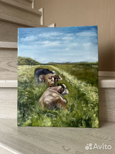 Картина маслом на холсте