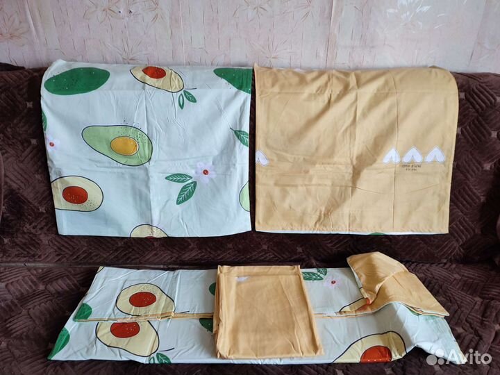 Постельное белье Евро, 2, 1,5, дуэт, Сатин Турция