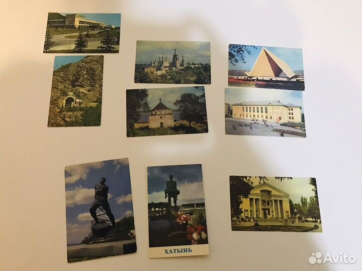 Открытки и календарики городов России