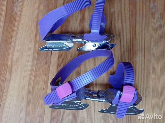 Коньки детские двухполозные раздвижные 