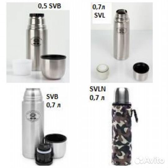 Термоса Sunflower в ассортименте