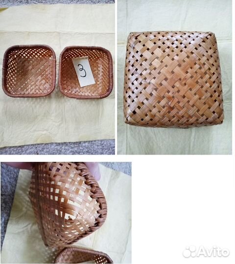 Плетенные подставки