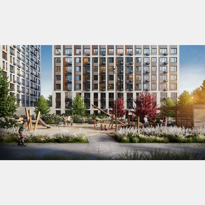 2-к. квартира, 53,8 м², 12/15 эт.
