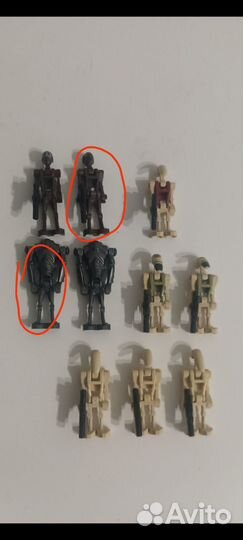 Лего минифигурки дроиды Star wars