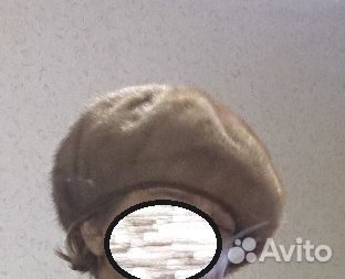 Берет норковый