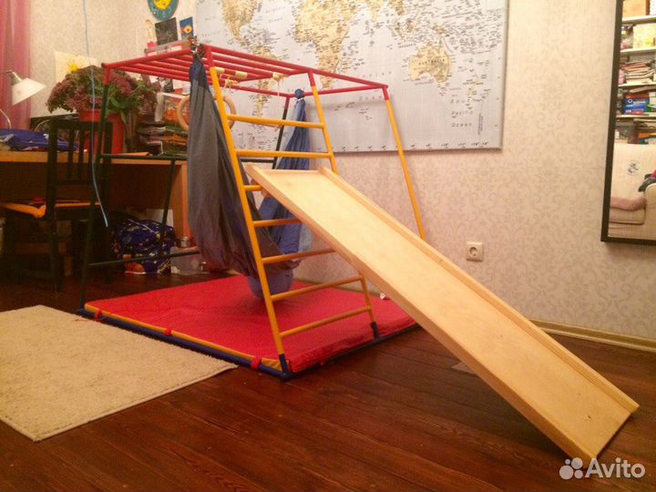 Детский спорт комплекс Ранний старт люкс с допол