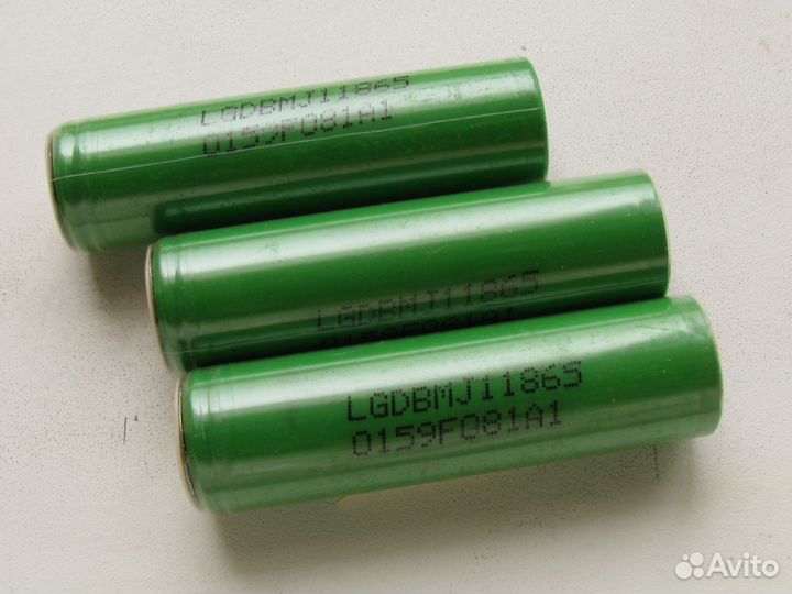 LG MJ1 18650 аккумуляторы 10 шт