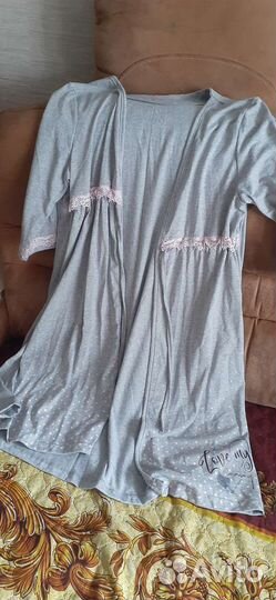 Халат и сорочка для беременных 46