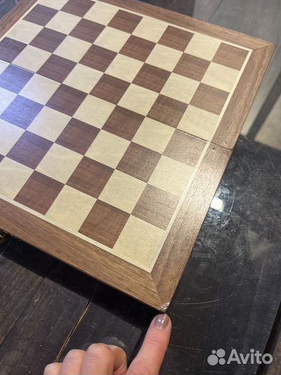 Шахматы деревянные магнитные 29*29 см