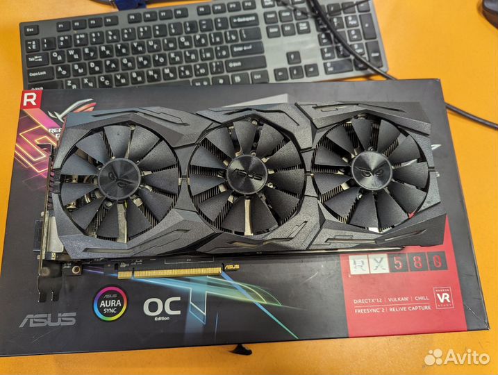 Видеокарта radeon rx 580 8 гб