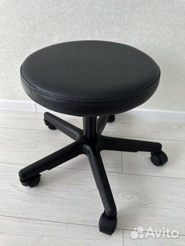 Стул мастера черный / белый