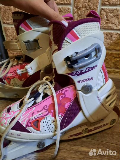 Роликовые коньки ролики детские раздвижные