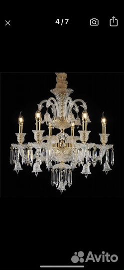 Люстра хрустальная,бра, небольшой светильник
