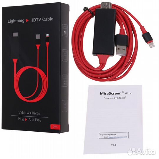 Адаптер переходник hdmi Cable для iPhone