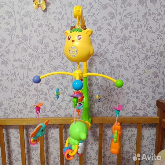 Мобиль на кроватку с проектором