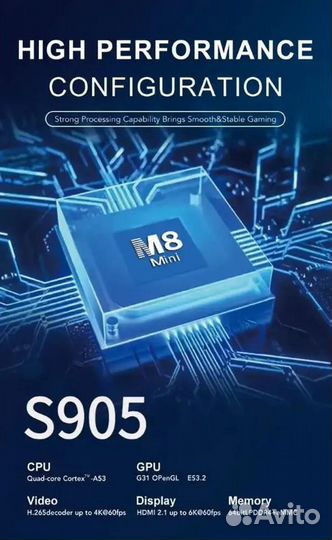 Игровая приставка M8 mini игровая консоль