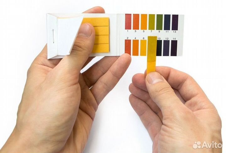 Лакмусовая бумага (pH тест) 80 полосок