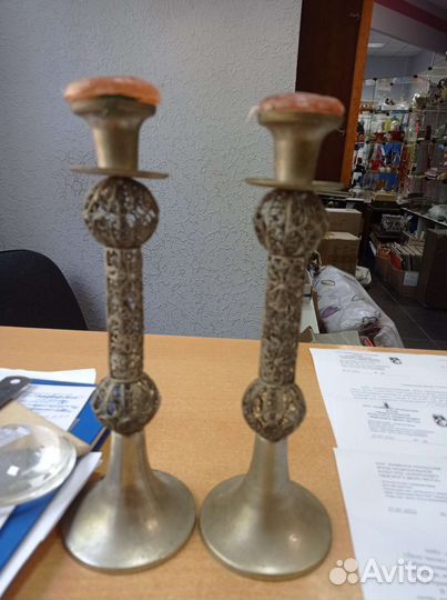 Старинный подсвечник СССР