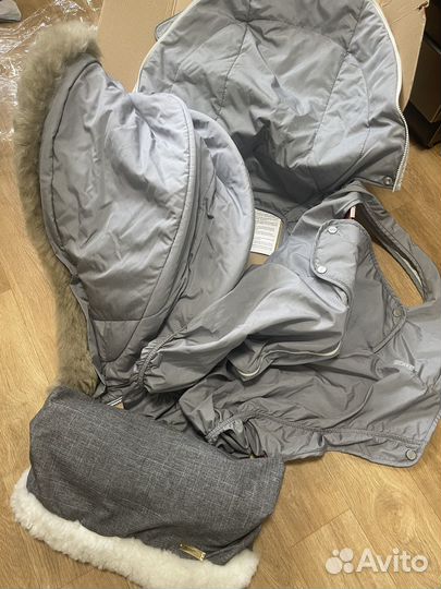 Зимний кит на коляску stokke