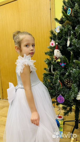 Платье для девочки праздничное нарядное